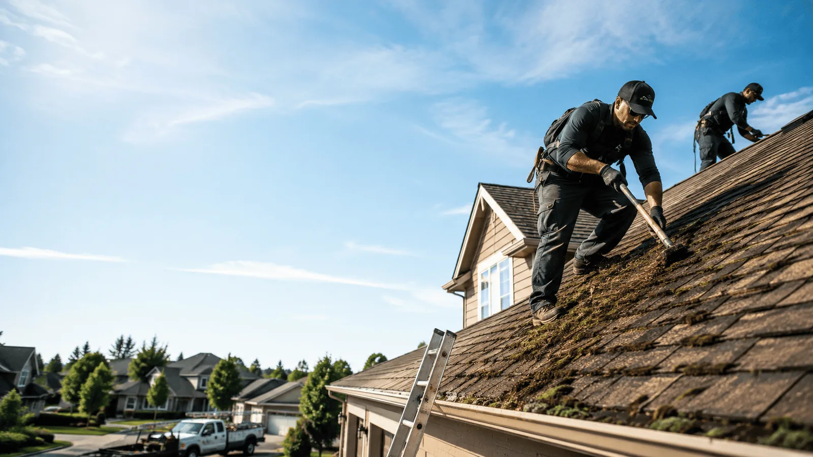 Roof Moss Removal in Pinon, NM near me